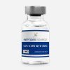 CJC-1295 No DAC 5mg and Ipamorelin 5mg research peptide blend in a lyophilized vial