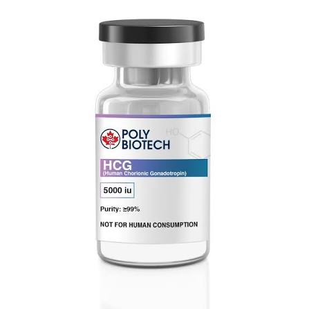 HCG Research Compound HCG Human Chorionic Gonadotropin research compound vial for laboratory research
