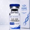 Ipamorelin research peptide lyophilized vial for laboratory research
