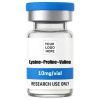 Lysine–Proline–Valine (KPV) research peptide lyophilized vial for laboratory research