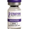 Tirzepatide lyophilized research peptide vial