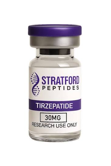 Tirzepatide lyophilized research peptide vial Tirzepatide lyophilized research peptide vial
